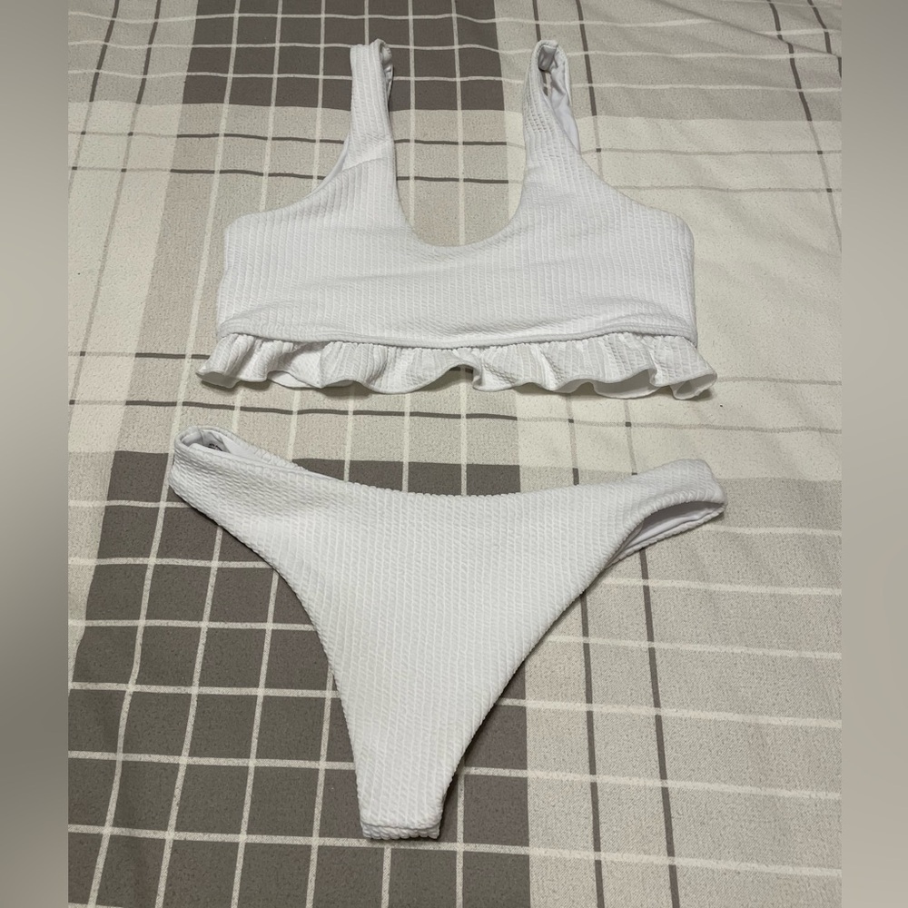 SHEIN White Bikini Set